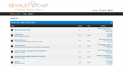 Desktop Screenshot of devialetchat.com