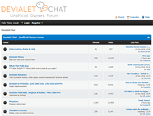 Tablet Screenshot of devialetchat.com